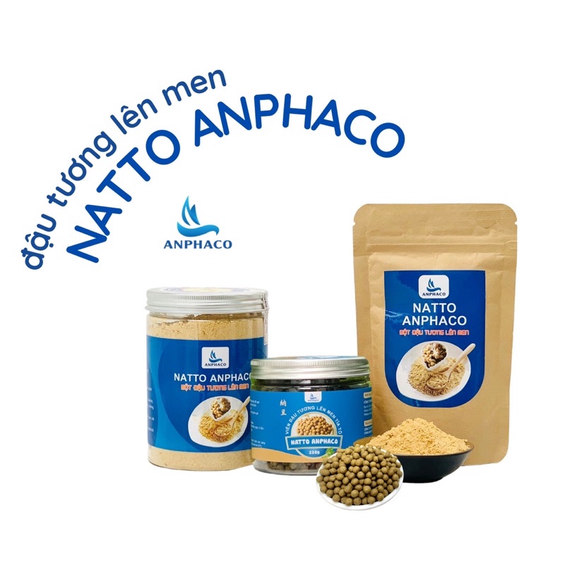Natto Anphaco - Đậu tương lên men kiểu Nhật