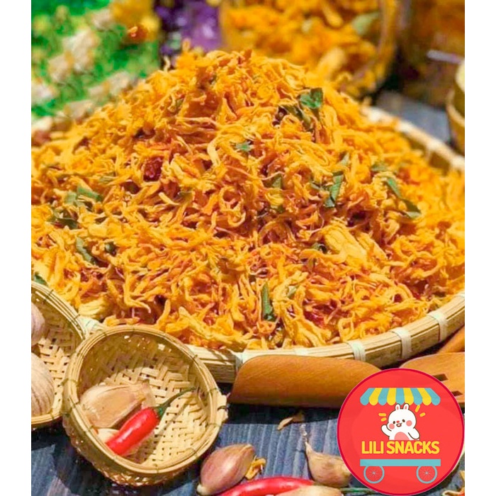 100g Khô gà lá chanh loại 1 [ Chuẩn ATVSTP ] dai ngon từng sợi | BigBuy360 - bigbuy360.vn