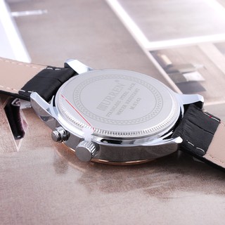 Đồng hồ nam Curren dây da 8140 (trắng,đen)