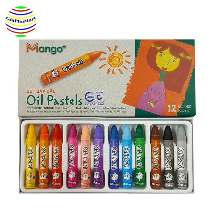 Bút Sáp Dầu Mango Oil Pastels