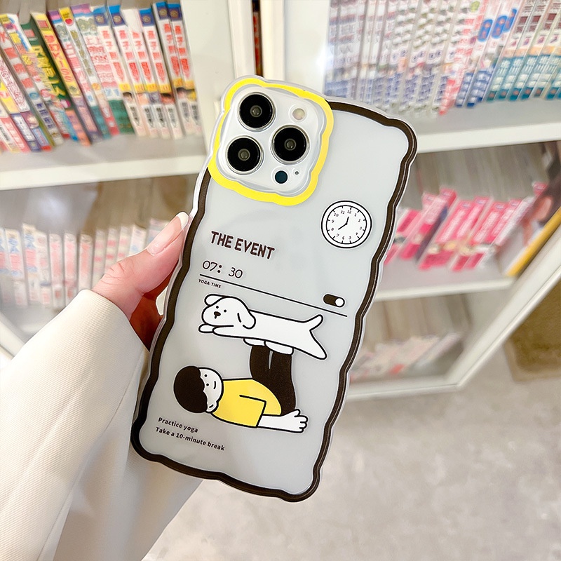 Ốp Điện Thoại Họa Tiết Hoạt Hình Dễ Thương Cho iphone 13 12Pro 11 6 7 8 xs xr 14