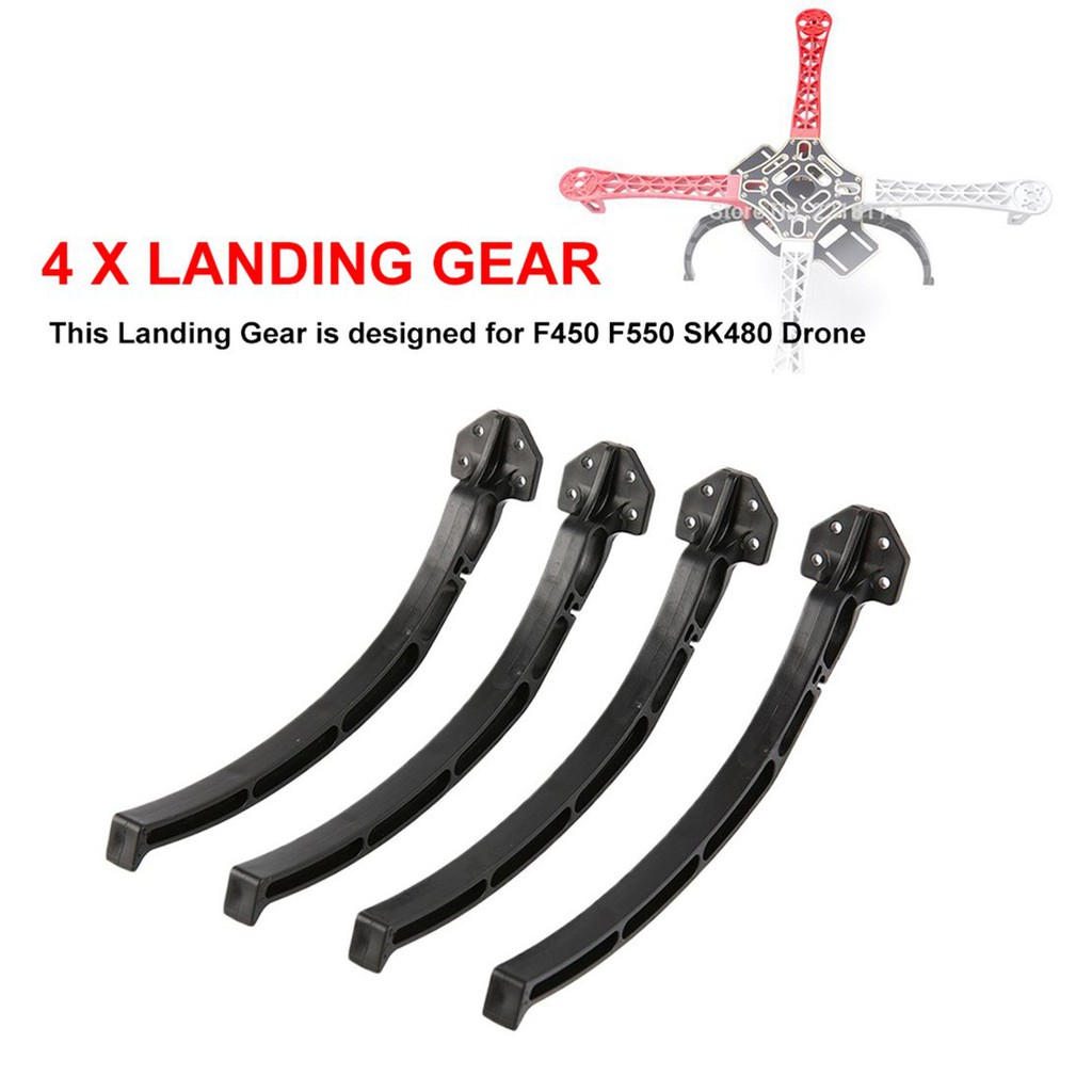 【điều khiển từ xa8/5】4pcs Tall Landing Skid Gear Drone legs for DJI F450 F550 SK480 FPV Quadcopter