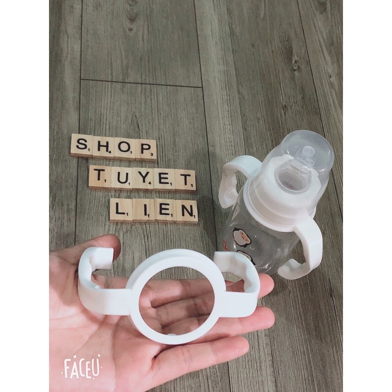 tay cầm bình sữa cổ hẹp