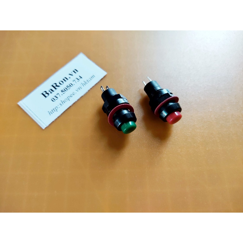 Nút nhấn nhả, nút nhấn giữ 10x26 mm