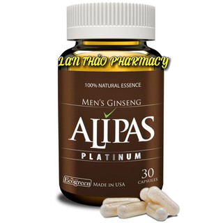 Sâm alipas hộp 30 viên chính hãng giúp tăng cường sức khỏe nam giới giá tốt
