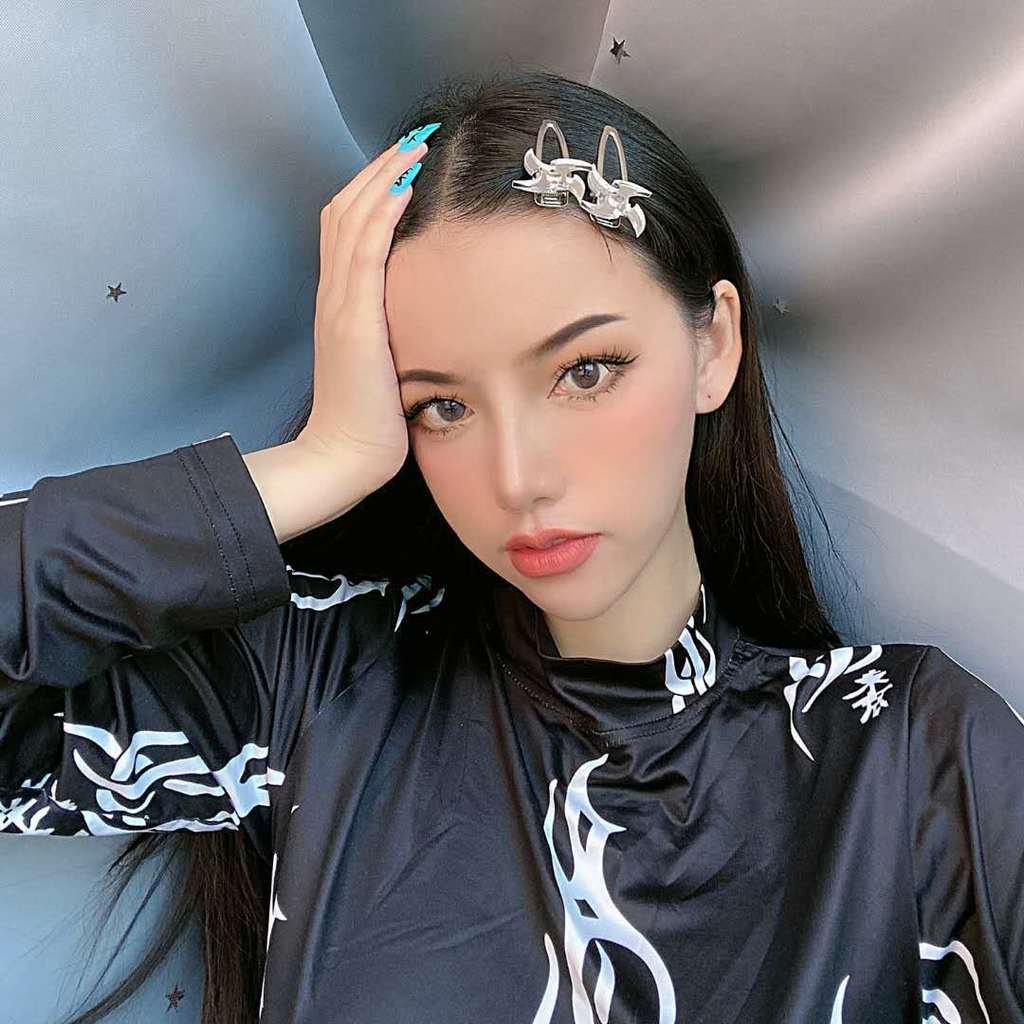 Kẹp Tóc Hình Ngọn Lửa Phong Cách Âu Mỹ