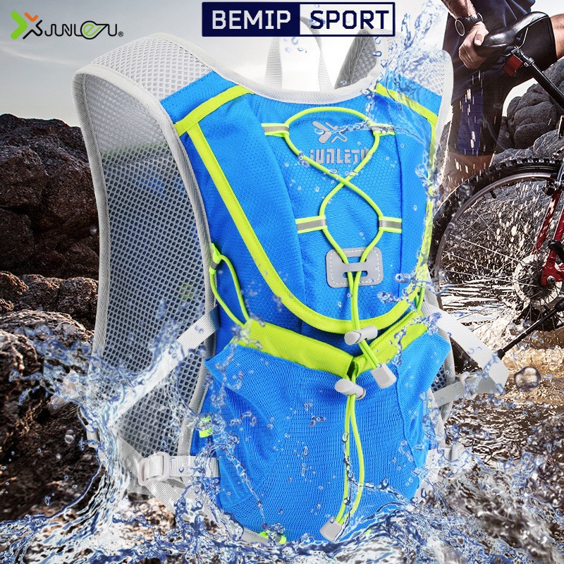 Balo leo núi - Chạy Bộ Marathon - Trail - Đạp Xe Junletu có nhiều Ngăn đựng phụ kiện riêng biệt