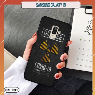 Ốp lưng nhám in hình 3D Samsung Galaxy J8