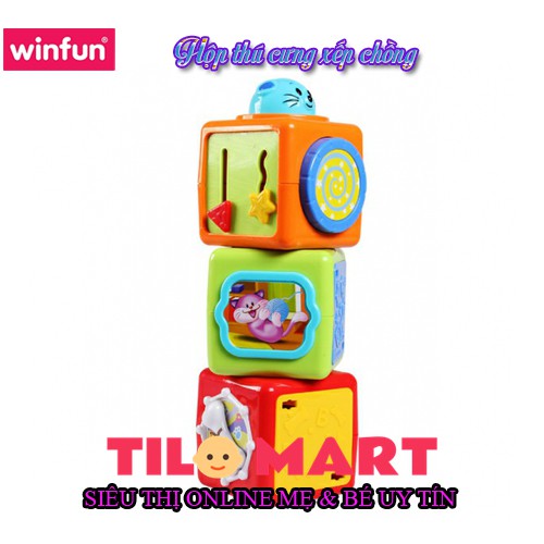 Hộp thú cưng xếp chồng Winfun