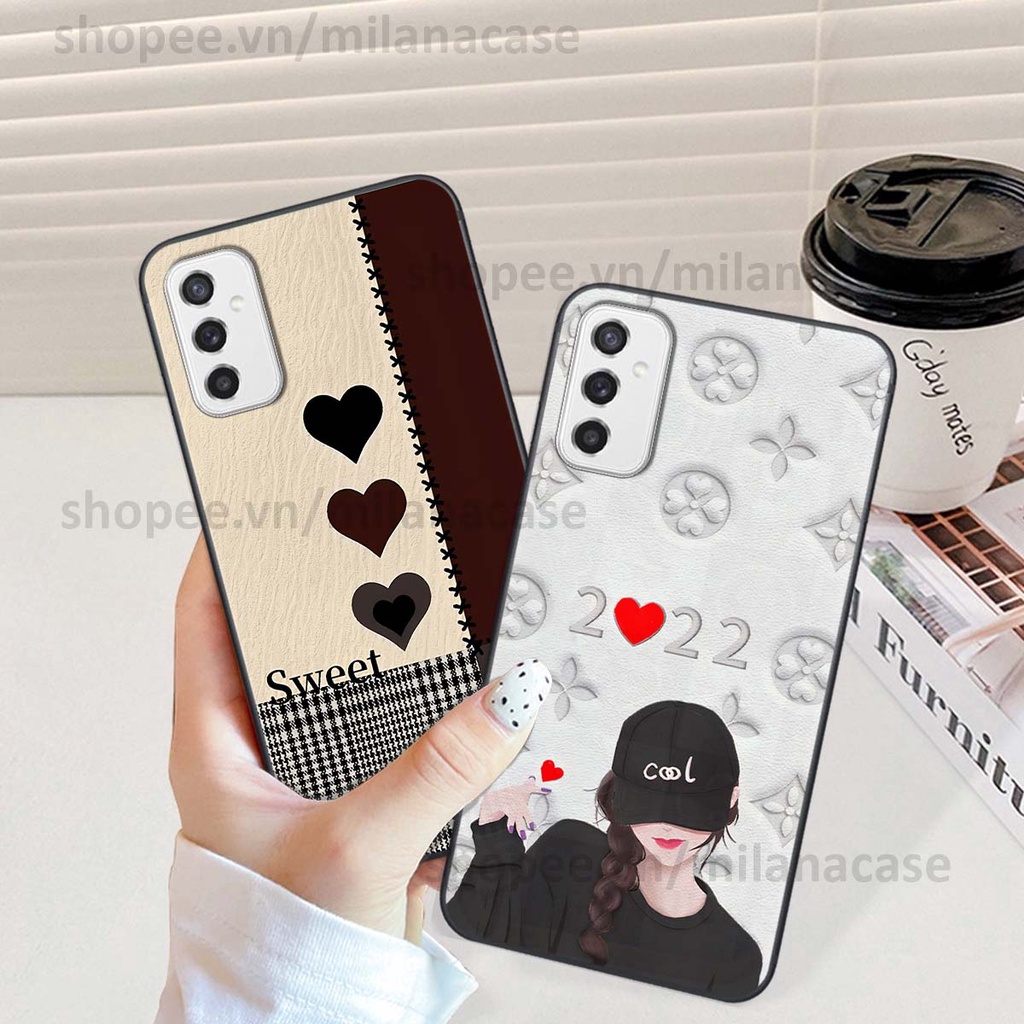 Ốp Samsung M52 5G hình trái tim be love tình yêu siêu đẹp, cá tính, thời trang