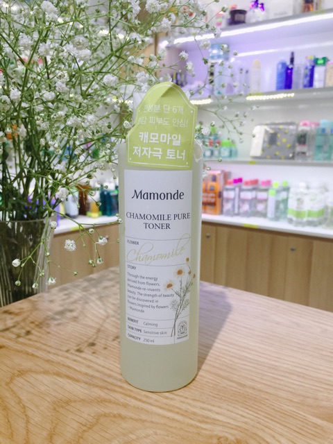 Nước hoa hồng Mamonde mẫu mới 2018