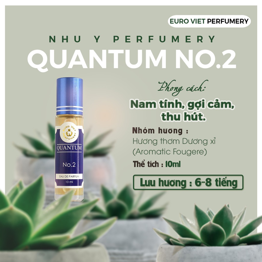 Nước hoa nam QUANTUM NO.2 (10ml) - Nam tính, thu hút. | BigBuy360 - bigbuy360.vn