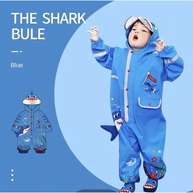 Áo mưa liền thân cao cấp HQ cho bé trai và bé gái