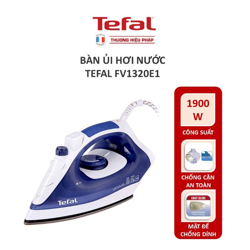 Bàn ủi hơi nước Tefal FV1320E1 - Hàng chính hãng