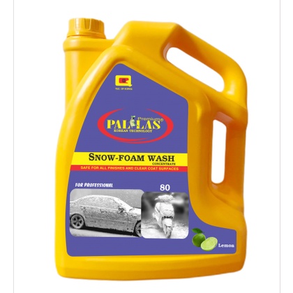 Dung Dịch Rửa Xe Bọt Tuyết Bảo Dưỡng Làm Bóng Sơn PALLAS Snow Foam Wash 6 Lít