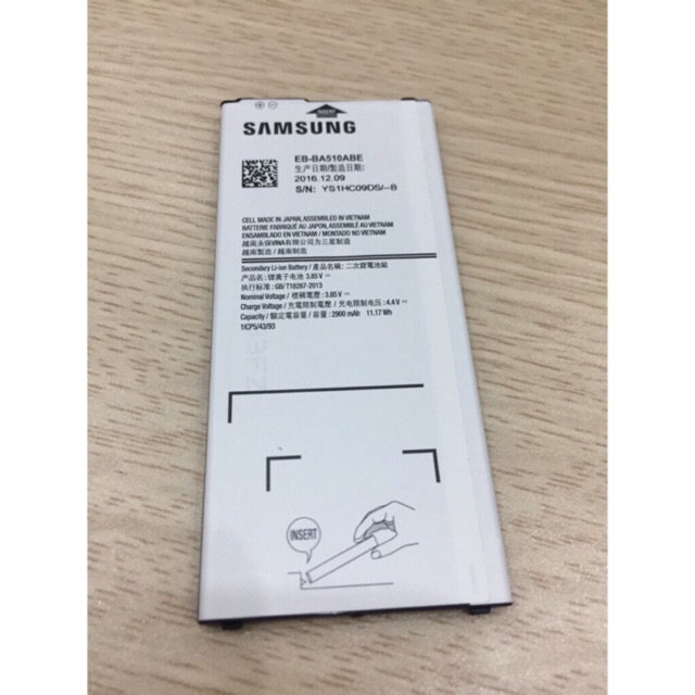 Pin sam sung a510 Zin hãng