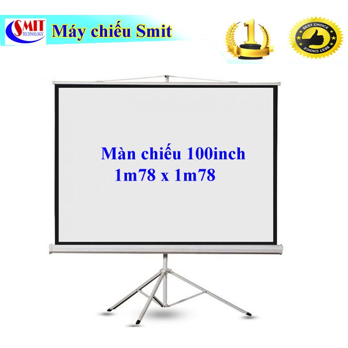 Màn Chiếu 3 Chân 100 inch - Hàng chính hãng