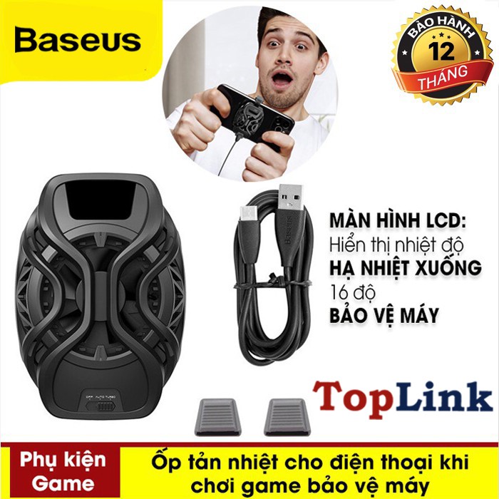 Quạt Tản Nhiệt Điện Thoại Baseus GA06 Giảm Ngay 10 Độ - TopLink