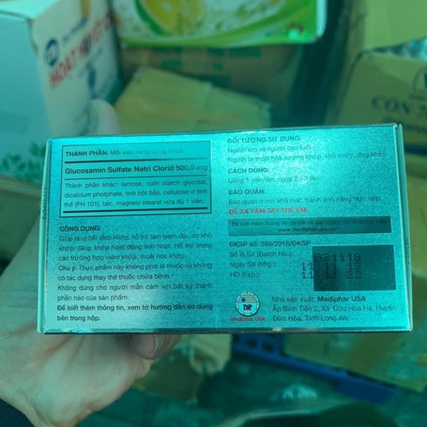 GLUCOSAMIN 500 - HỖ TRỢ TĂNG TIẾT DỊCH KHỚP