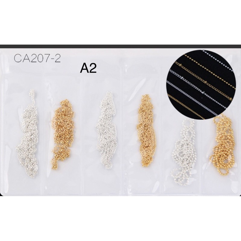 Set Phụ Kiện Dây Xích Mix 6 màu