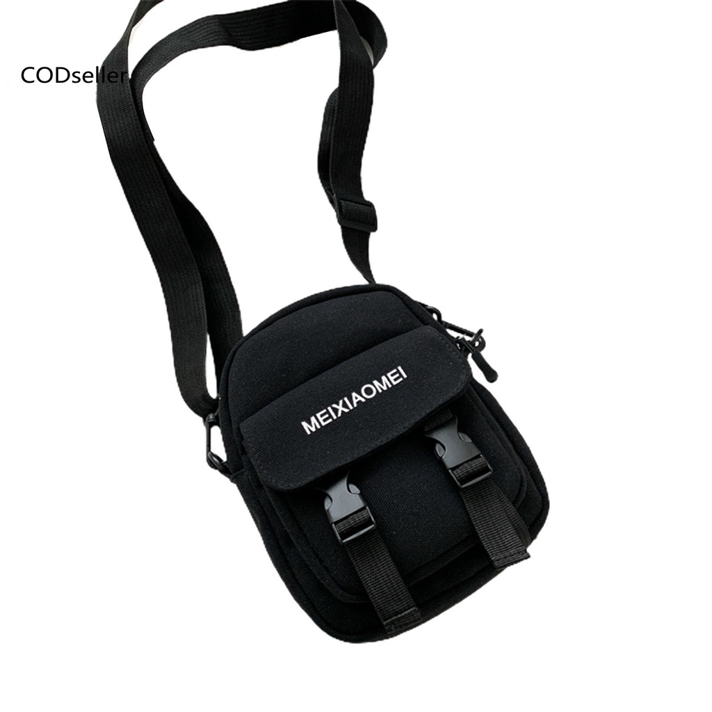 COD_ Outdoor Supplies Shoulder Bag Letter Printing Shoulder Bag Indeformable for Gift