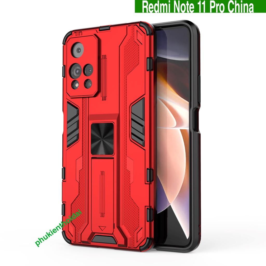 Ốp lưng Redmi Note 12 Turbo / Poco F5 Iron Man Ver 3 chống sốc giá đỡ mặt lưng bảo vệ toàn diện