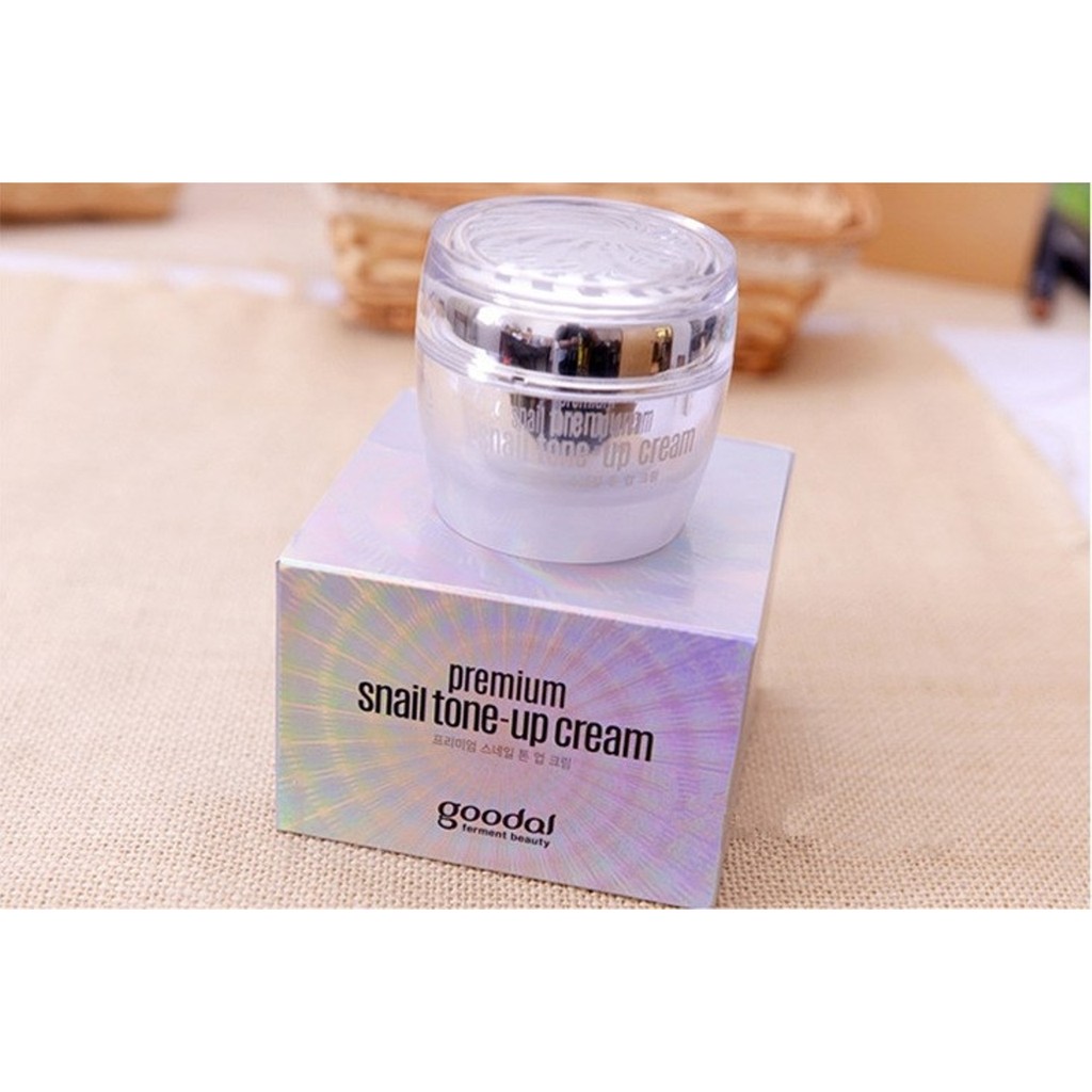 [30ml mẫu mới] Kem ốc sên Premium Snail Tone Up Cream mẫu mới