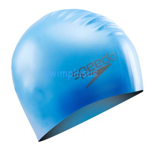 Mũ bơi silicone Plain Flat Spee do (6 màu)