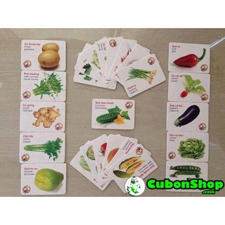 Bộ 416 THẺ HỌC THÔNG MINH CHO BÉ