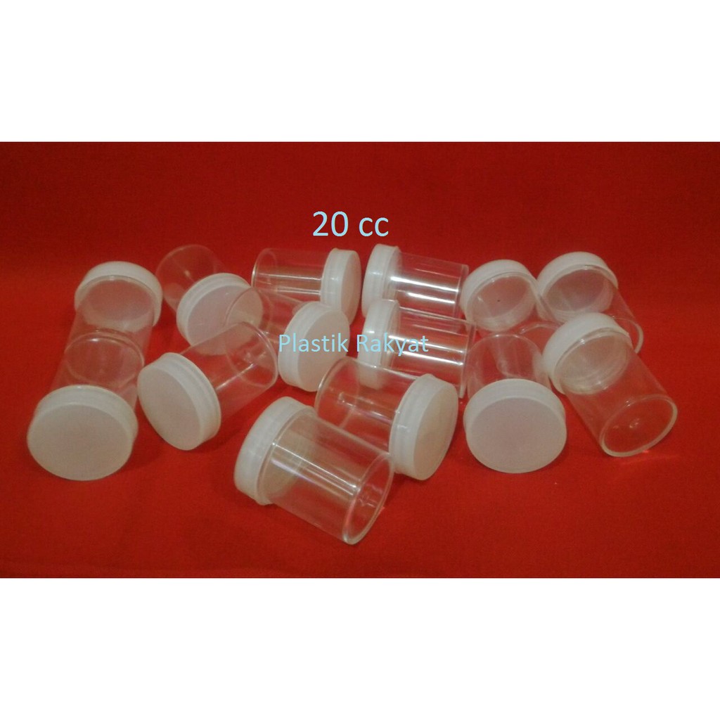 Set 100 Cốc Nhựa 20 Cc / 20 Cc Dùng Để Làm Slime