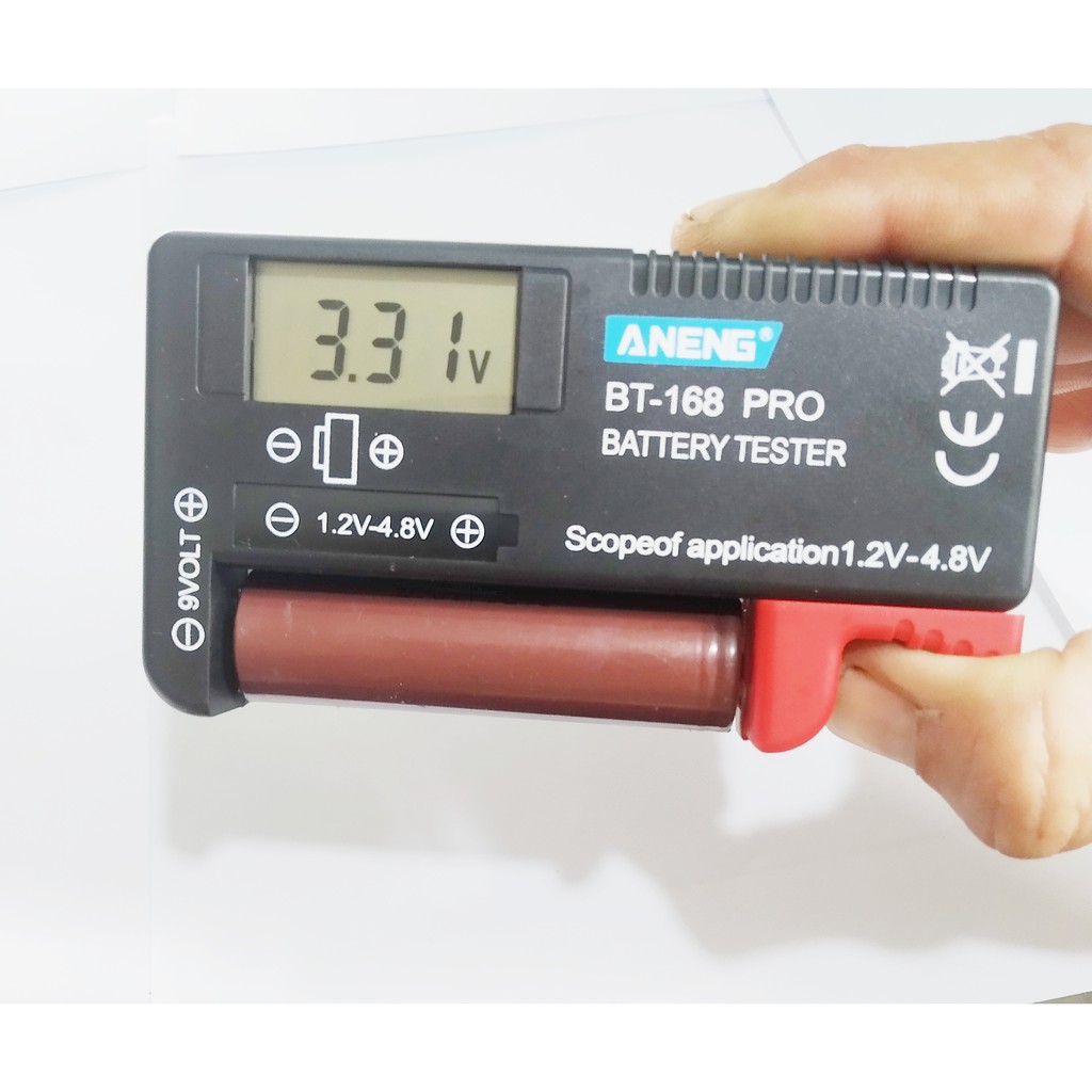Dụng cụ đo pin nhanh cấp tốc (A - AA - AAA - 18650 - 28650 - pin 9V)