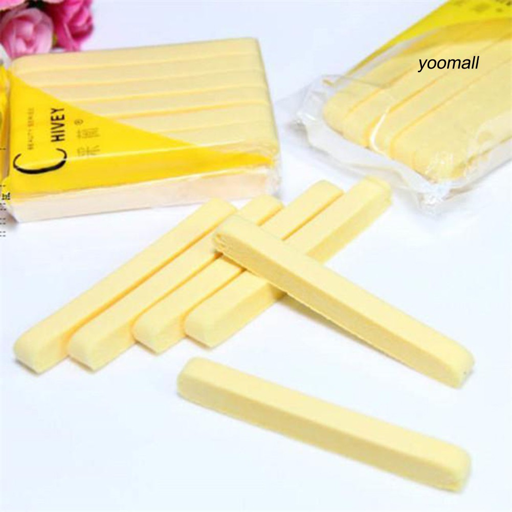 [Hàng mới về] Mút Xốp Rửa Mặt Dạng Nén Thuôn Dài Mềm Mại Tiện Dụng