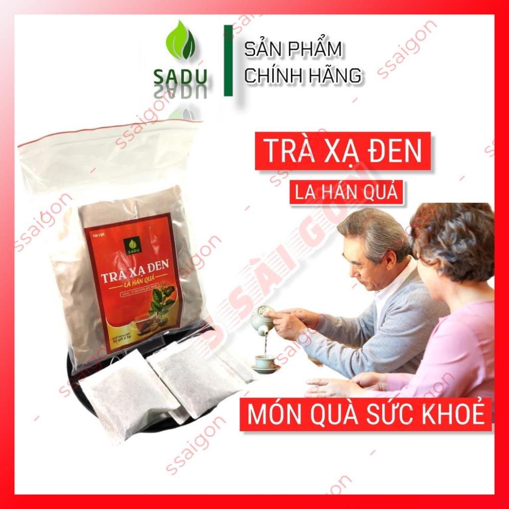 Trà xạ đen la hàn quả túi lọc 50 gói tiện dụng SADU 250g tốt cho sức khoẻ