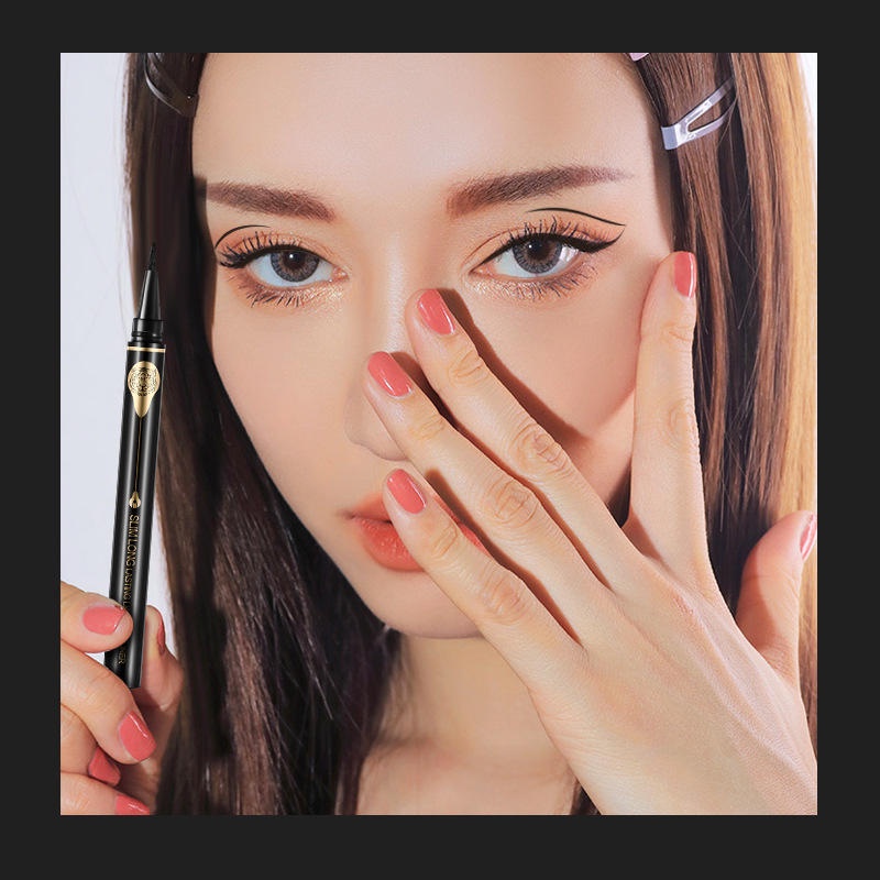 Bút Kẻ Mắt Nước Màu Đen Khô Nhanh Chống Nước Lâu Trôi Cho Nữ