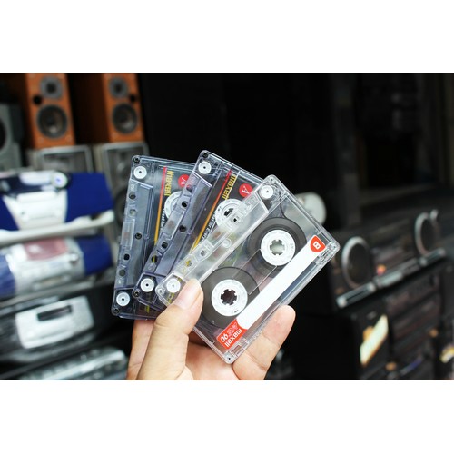 Combo 3 Băng Cassette Cũ 1 Nước Các Hãng Có Thể Thâu Lại Được, Băng Cassette Sony, Maxell, TDK, Victor