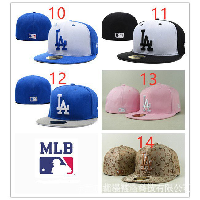 Mũ Lưỡi Trai Thêu Chữ LA Los Angeles Dodgers MLB Hz9h ZH83