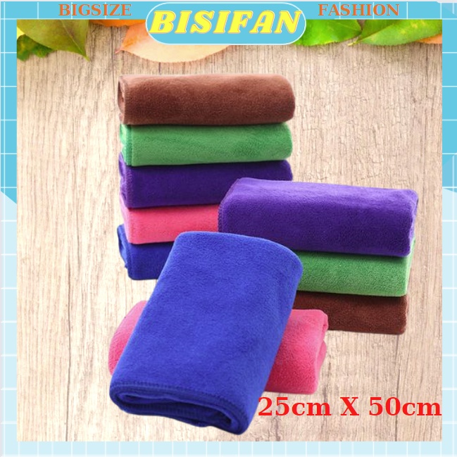 Khăn Microfiber LAU đa năng mềm mịn LOẠI DẦY ĐẸP DN1 lau tay lau xe lau kính KHÔNG TRẦY XƯỚC KHÔNG SỔ LÔNG