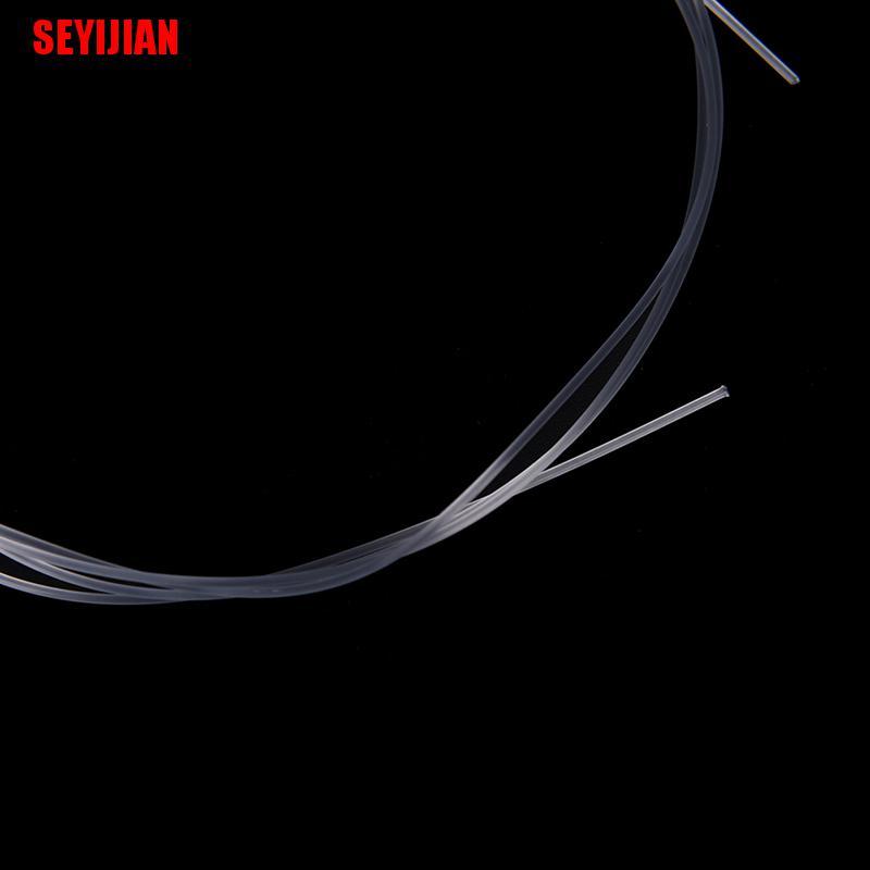 (SEY) 6Pcs Guitar Strings Nylon Silver Plating Set Super Light For Acoustic Guitar