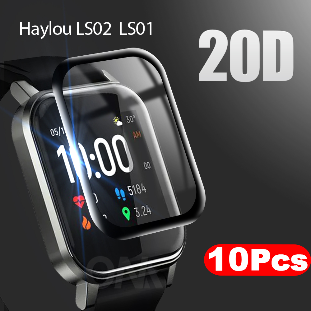 Haylou LS02 LS01 waterproof screen protector for Haylou LS02 LS01 (Not Tempered glass) film for smart watch