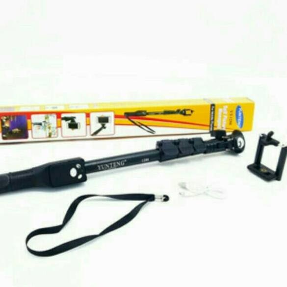YUNTENG Bộ Kẹp Gắp Thẻ Tích Hợp Bluetooth 125 cm + Giá Đỡ Yt 1288 | BigBuy360 - bigbuy360.vn