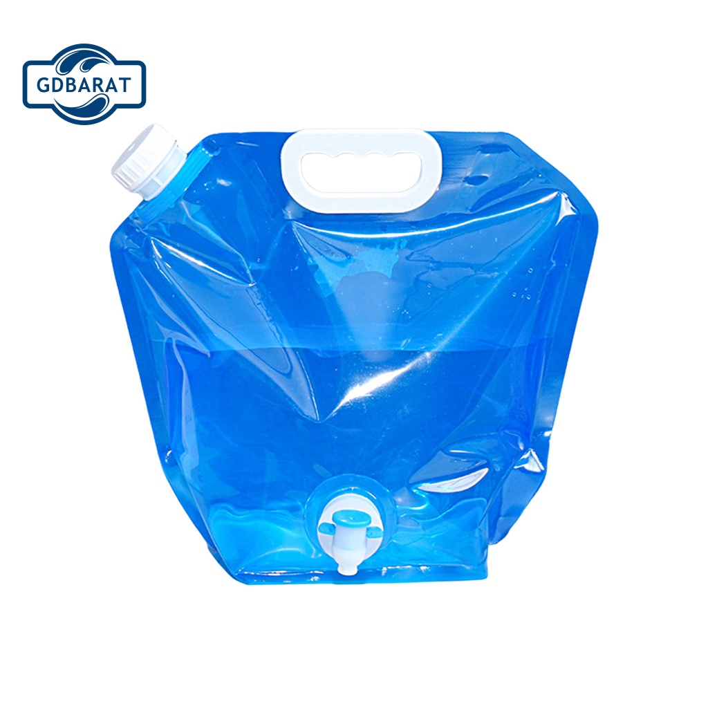 [NYCA Stock] Túi Đựng Nước 5L / 10L Gấp Gọn Dễ Dàng Có Nắp Vặn