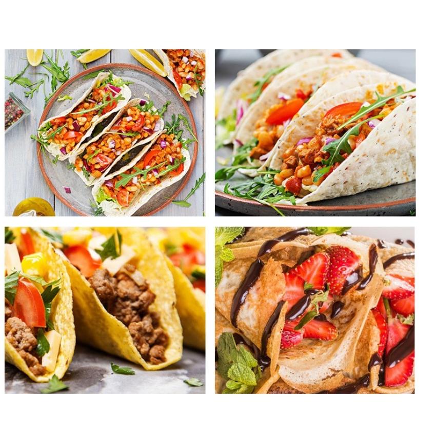 Kệ trưng bày bánh TACO 3 4 ngăn bánh Buffet  - KEBANH
