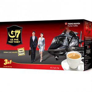 CÀ PHÊ HÒA TAN G7 3IN1 HỘP 21 GÓI