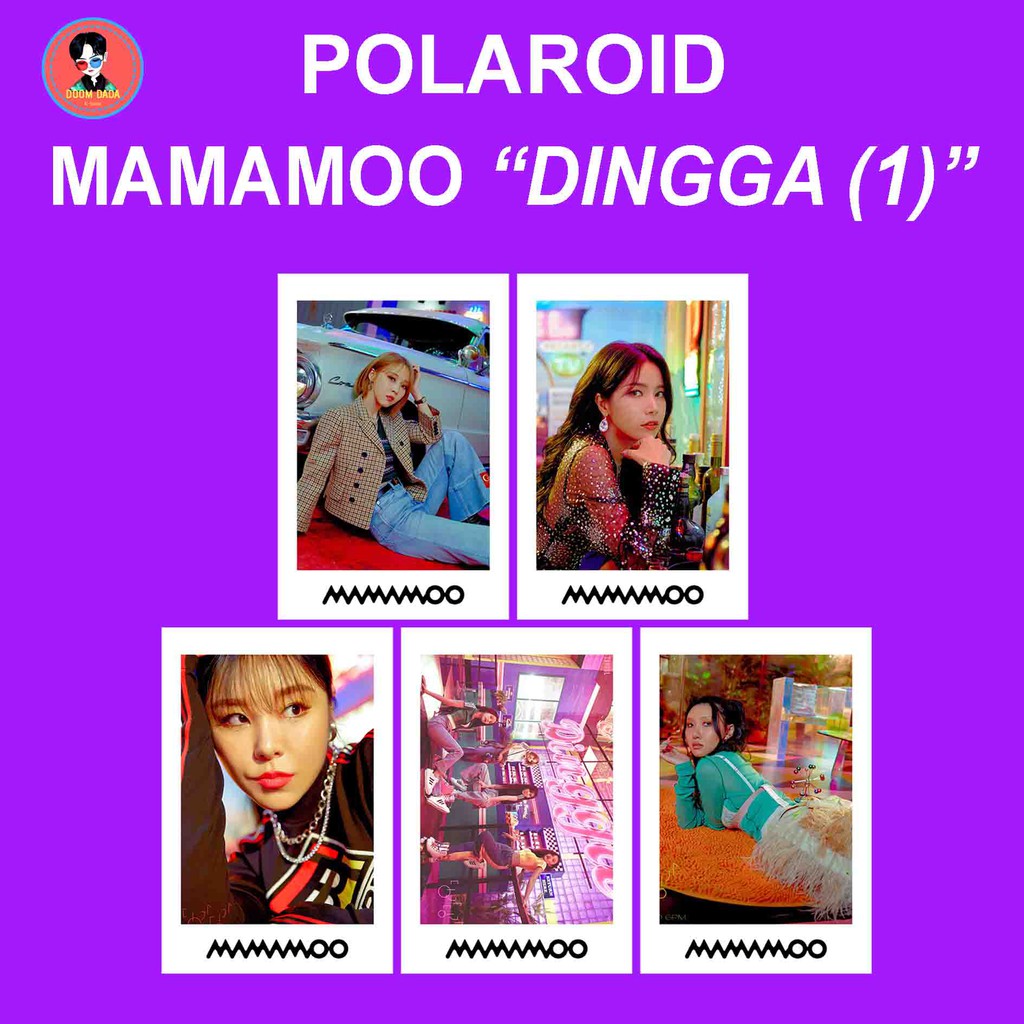 Polaroid Album Ảnh Nhóm Nhạc Mamamoo