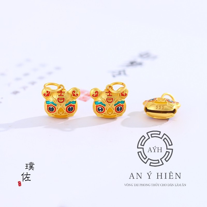 Charm Hổ tài lộc #C447( An Ý Hiên)