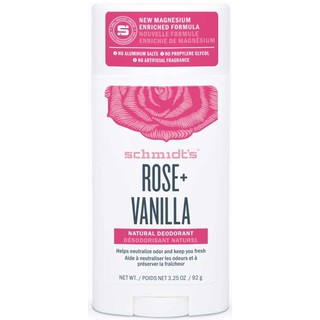 Lăn sáp khử mùi tự nhiên organic Schmidt s Rose & Vanilla - Chính Hãng thumbnail
