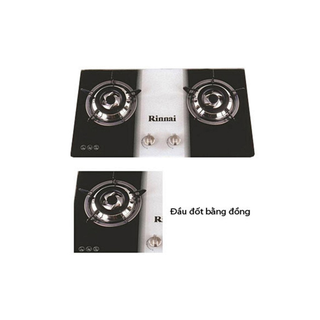 Bếp gas âm Rinnai RVB-2BG(W)N - Hàng chính hãng - Alo Bếp Xinh