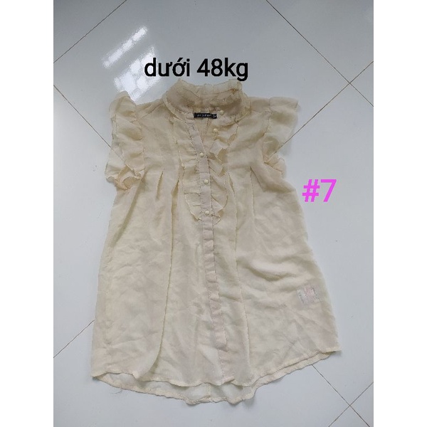 Áo voan si Nhật nhiều mẫu