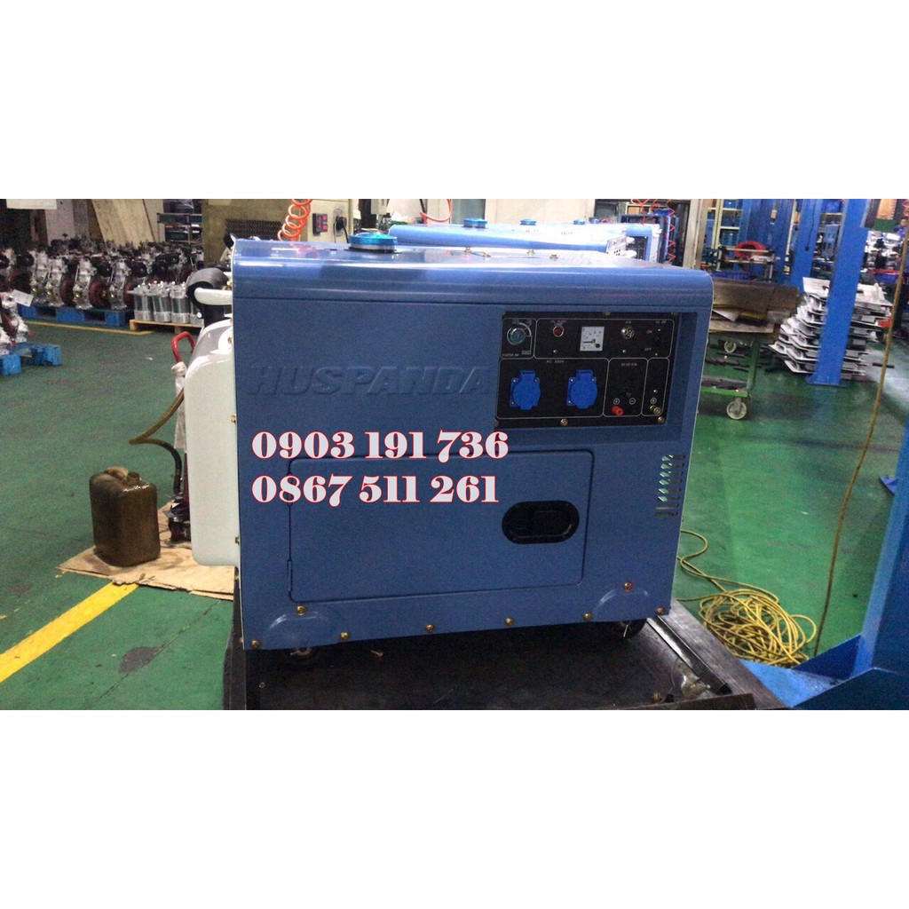 Máy phát điện chống ồn Huspanda 6600 chính hãng giá tốt