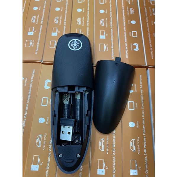 Remote Điều khiển chuột bay giọng nói G20S SmartTV, TV Box, PC- Hàng chính hãng Full Box